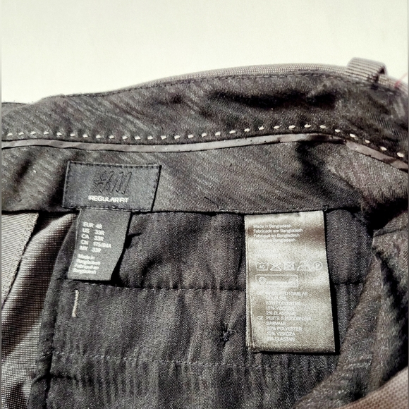 Gray H&M Suit Pants (Size 33R) - Picture 5 of 6